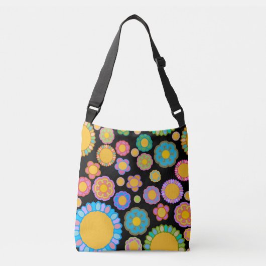 Sac Ajustable Nostalgique Flora Black (Devant)