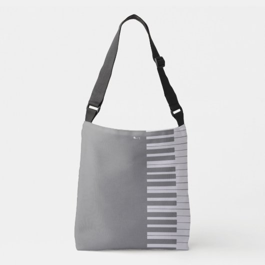 Sac Ajustable Note musicale personnalisée moderne élégant piano (Devant)