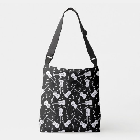 Sac Ajustable Notes musicales de Guitare Lines (Devant)