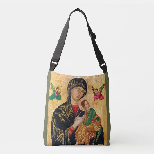 Sac Ajustable Notre Dame Perpétuelle aide Vierge Marie Icône Rus (Devant)