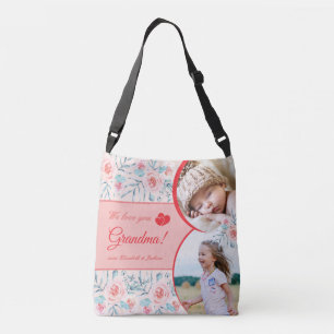 Sac Ajustable Nous aimons la Saint-Valentin rose de grand-mère