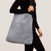 Sac Ajustable Nuage de tempête élégant, effet gris (De près)