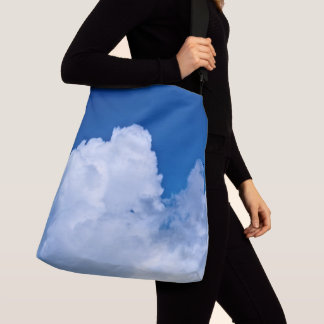 Sac Ajustable Nuages bouffants blancs dans le ciel bleu