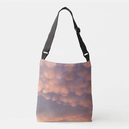 Sac Ajustable Nuages de billes de coton rose (Devant)