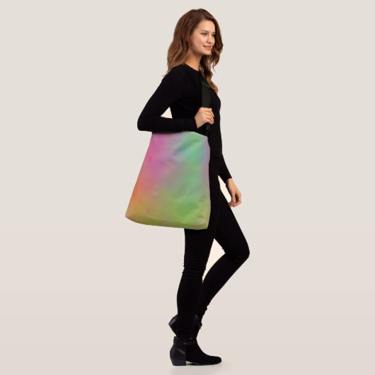 Sac Ajustable Nuages de marbre rose et vert (Sur le modèle)