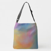 Sac Ajustable Nuages Marbrés Rose Bleu et Vert (Dos)