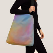 Sac Ajustable Nuages Marbrés Rose Bleu et Vert (De près)