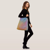 Sac Ajustable Nuages Marbrés Rose Bleu et Vert (Sur le modèle)