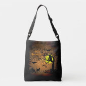 Sac Ajustable Nuit d'Halloween, Joyeux Halloween ! (Dos)