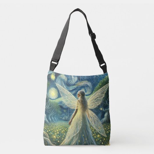 Sac Ajustable Nuit étoilée de fée enchantée - Imaginaire mystiqu (Devant)