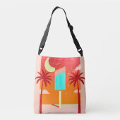 Sac Ajustable Oasis de glace de palme d'été étoile (Dos)