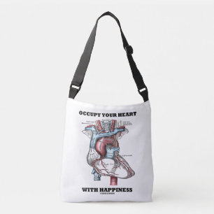 Sac Ajustable Occupez Votre Coeur Avec Bonheur Anatomie Humour