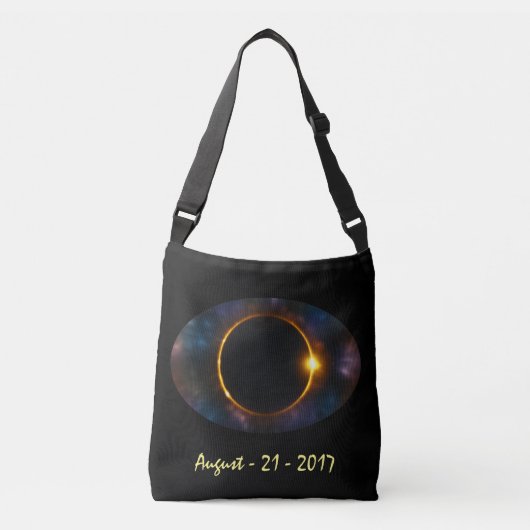 Sac Ajustable Oeil cosmique cool 2017 Éclipse solaire totale (Devant)