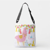 Sac Ajustable Oh Lama Llama Dessiné à la Main (Devant)