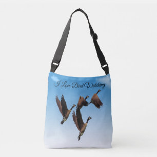 Sac Ajustable Oies canadiennes pilotant ensemble la conception