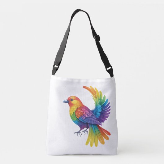 Sac Ajustable Oiseau coloré (Dos)