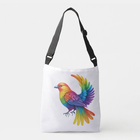 Sac Ajustable Oiseau coloré (Devant)