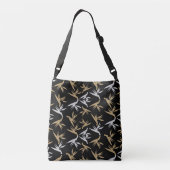 Sac Ajustable Oiseau de Paradise Flower Fabric Imprimer (Dos)