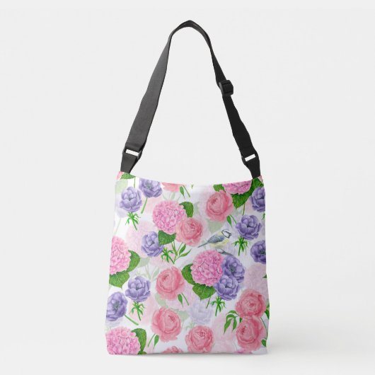 Sac Ajustable Oiseau et fleurs (Devant)