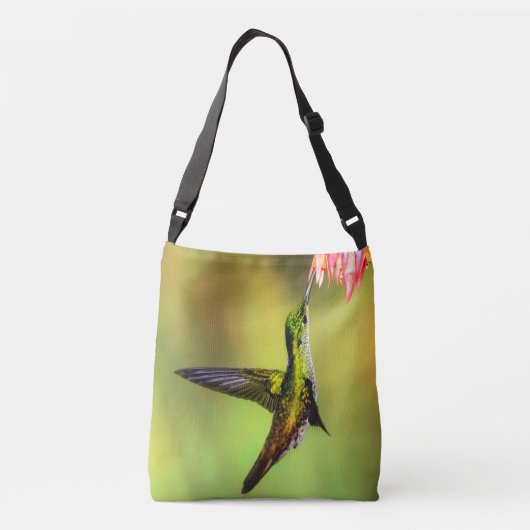 Sac Ajustable Oiseau rose de colibri (Dos)