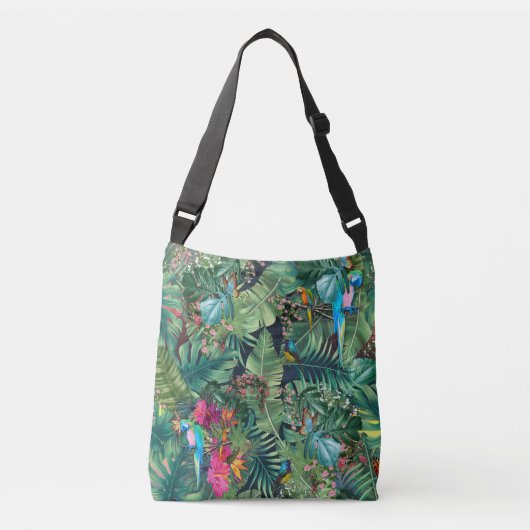 Sac Ajustable Oiseaux tropicaux du paradis (Devant)