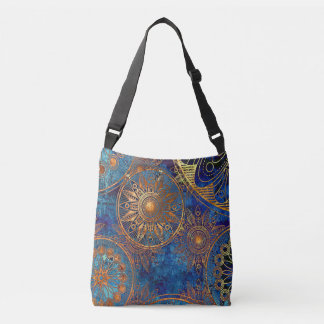 Sac Ajustable Or et bleu