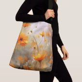 Sac Ajustable Orange Floral Dream Arrière - plan Texture (De près)
