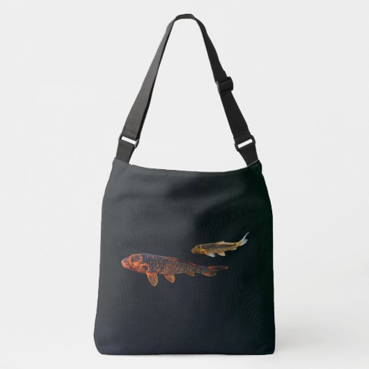 Sac Ajustable Orange Koi et Gold Koi (Devant)