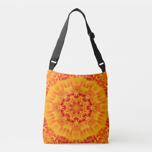 Sac Ajustable Orange Marigold Mandala (Devant)