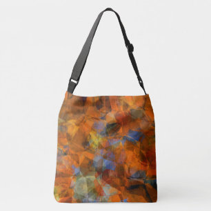Sac Ajustable Orange rouillé Conception abstraite moderne