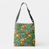Sac Ajustable Orange Wild automne Forêt d'hiver Fox (Dos)
