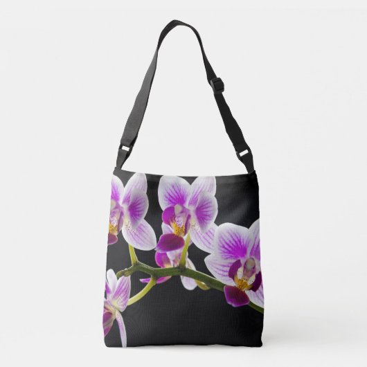 Sac Ajustable Orchidée blanche et violette (Dos)