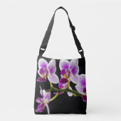 Sac Ajustable Orchidée blanche et violette (Devant)