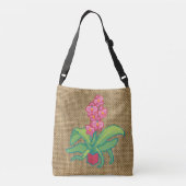 Sac Ajustable Orchidée Pixelart, Pixel Art  (Dos)