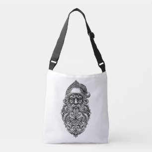 Sac Ajustable ornement de visage de Père Noël