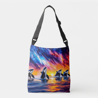 Sac Ajustable Orques sous Galaxy Sky 02 Design par Rich AMeN