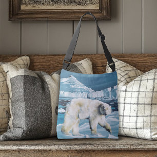 Sac Ajustable Ours polaire arctique bleu