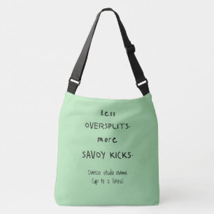 Sac Ajustable Overplits vs Savoy Kicks Studio Celadon