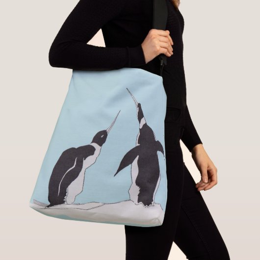 Sac Ajustable paire de pingouins (De près)