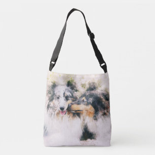 Sac Ajustable Paire d'étagères/collies Canoodage