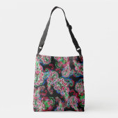 Sac Ajustable Paisley Floral Pattern, Ethnic Arrière - plan. (Dos)