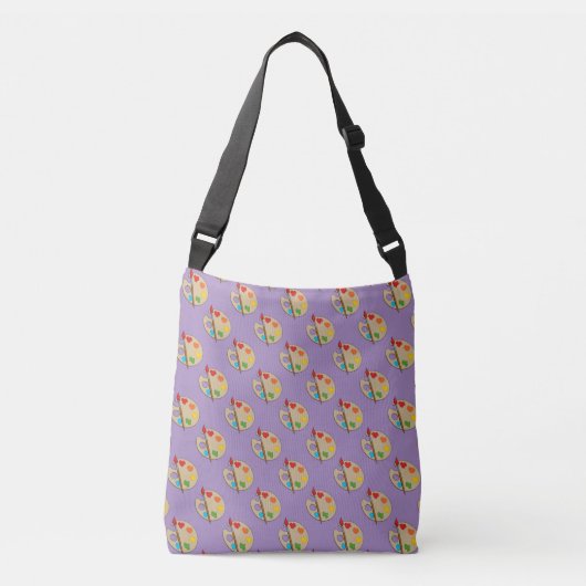 Sac Ajustable Palette Artiste avec pinceau (Devant)