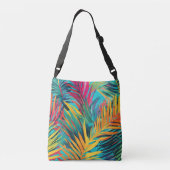 Sac Ajustable Palme colorée multicolore Feuille (Dos)
