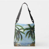 Sac Ajustable Palmiers Abstraits (Devant)
