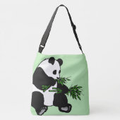 Sac Ajustable Panda géant vert (Dos)