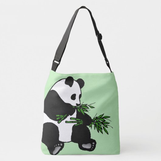 Sac Ajustable Panda géant vert (Dos)