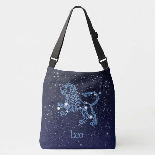 Sac Ajustable Panneau Léo Constellation et Zodiaque avec étoiles (Devant)