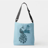 Paon Bleu Romantique