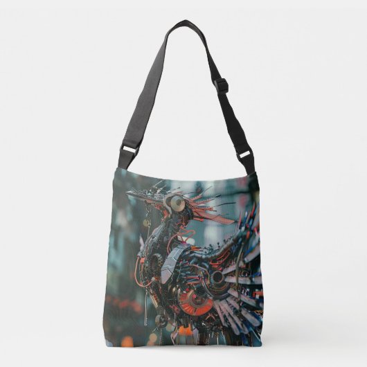 Sac Ajustable Paon de machine futur (Devant)