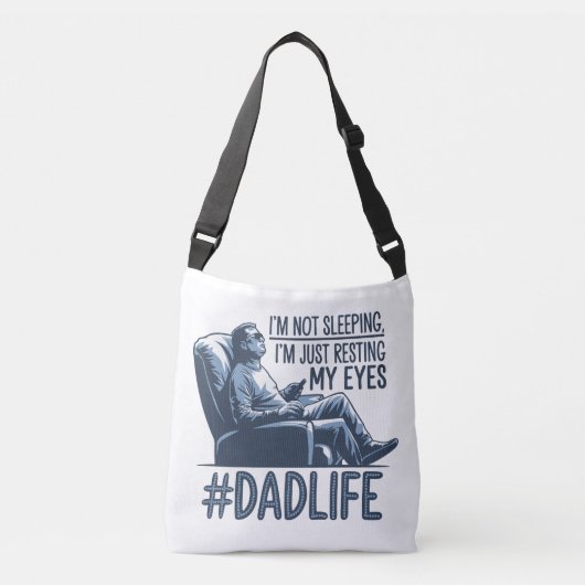 Sac Ajustable Papa Repose yeux drôle de citation cadeau (Devant)